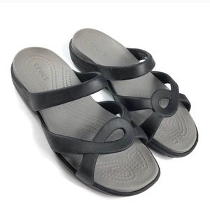 CROCS Women’s Strappy Slip-On Shoe Sz 7